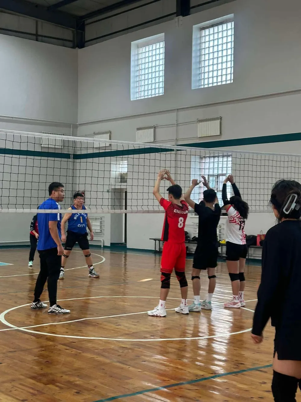 Volleyball Championship Match Action #2